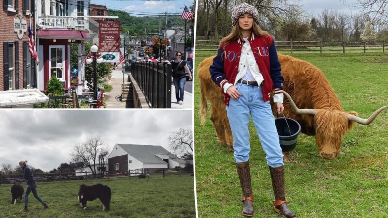 Pennsylvania town now home to celebs Gigi Hadid, Bradley Cooper