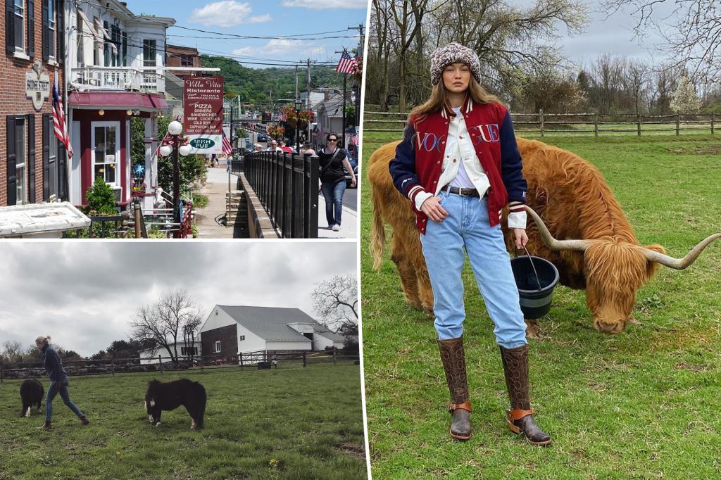 Pennsylvania town now home to celebs Gigi Hadid, Bradley Cooper