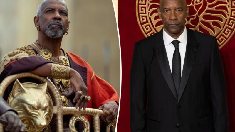 Denzel Washington reacts to ‘Gladiator 2’ Oscars 2025 snub