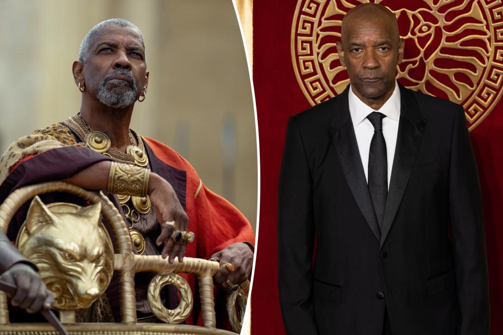 Denzel Washington reacts to ‘Gladiator 2’ Oscars 2025 snub