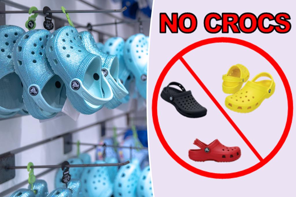 Schools are banning these popular shoes, claiming they are a ‘safety hazard’