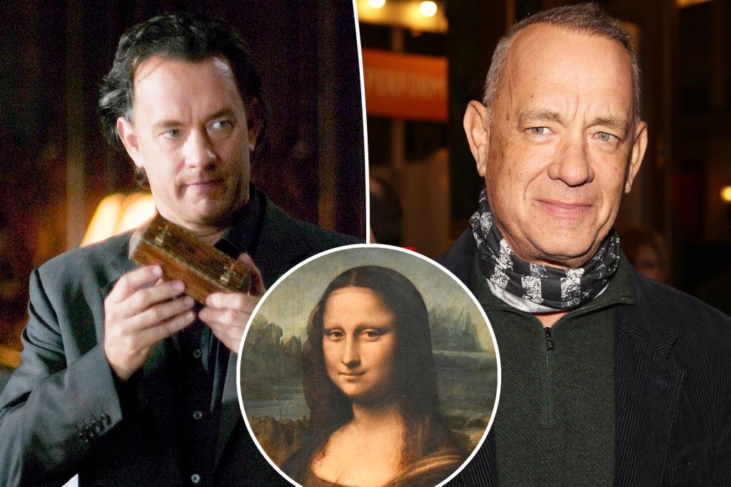 Why Tom Hanks ended up pantless in front of the Mona Lisa