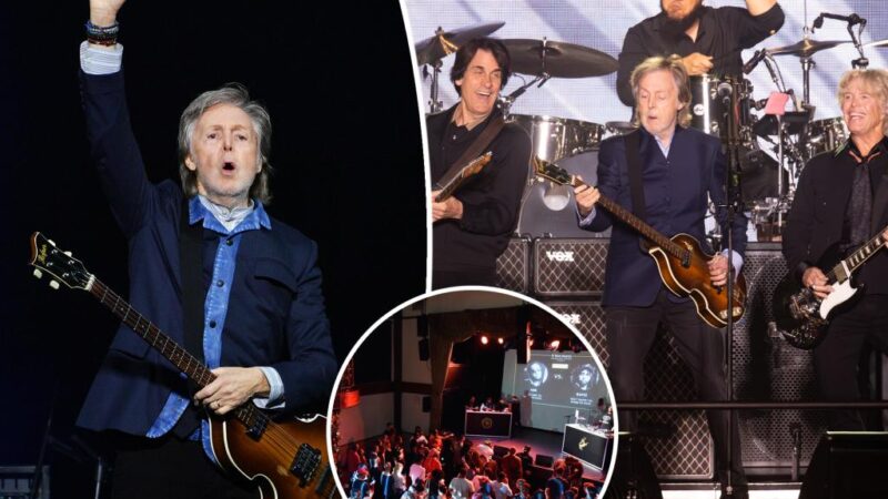 Paul McCartney set to play surprise show in NYC tonight