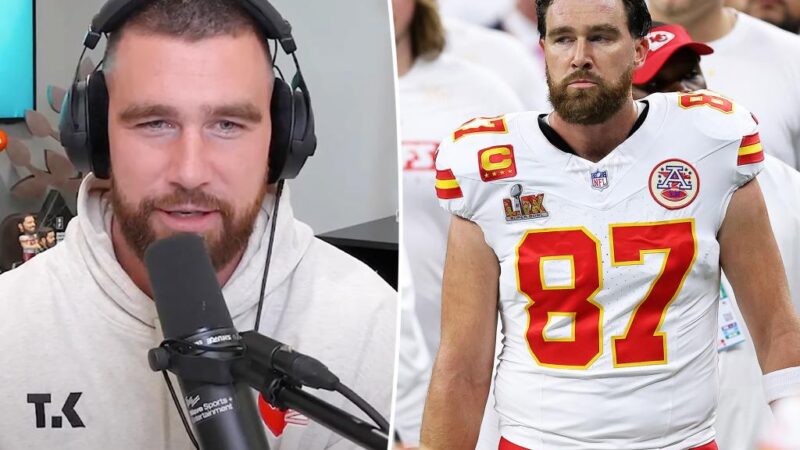 Travis Kelce addresses ‘tough’ Super Bowl loss on ‘New Heights’ podcast