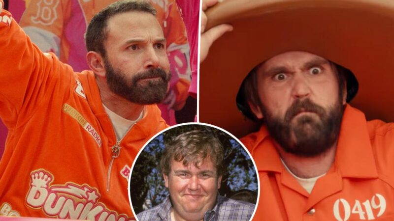 John Candy’s son made a cameo in Ben Affleck’s Dunkin’ Super Bowl ad