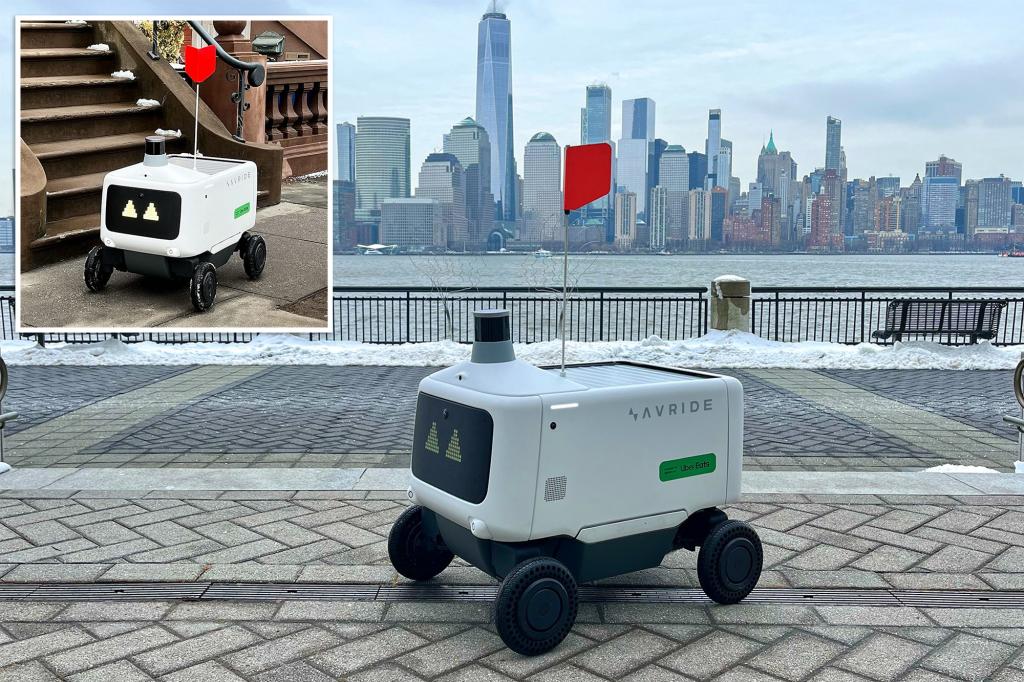 Uber launches robot food delivery service in Jersey City