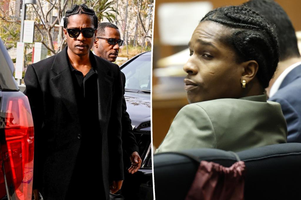 A$AP Rocky trial verdict: not guilty