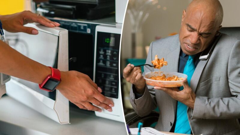 The hidden health hazard lurking in your office microwave