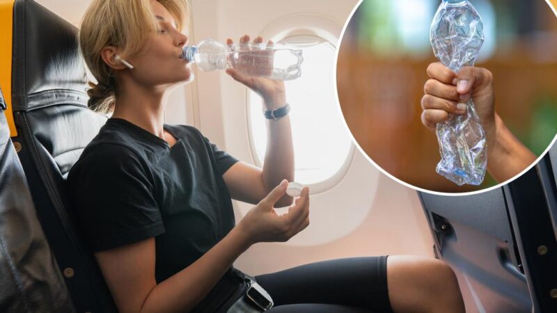 Passenger charged outrageous fee for taking water bottle on flight