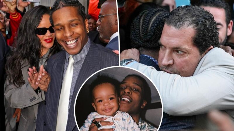 Rihanna and A$AP Rocky vow to name ‘next baby’ after their lawyer over assault trial verdict, he says