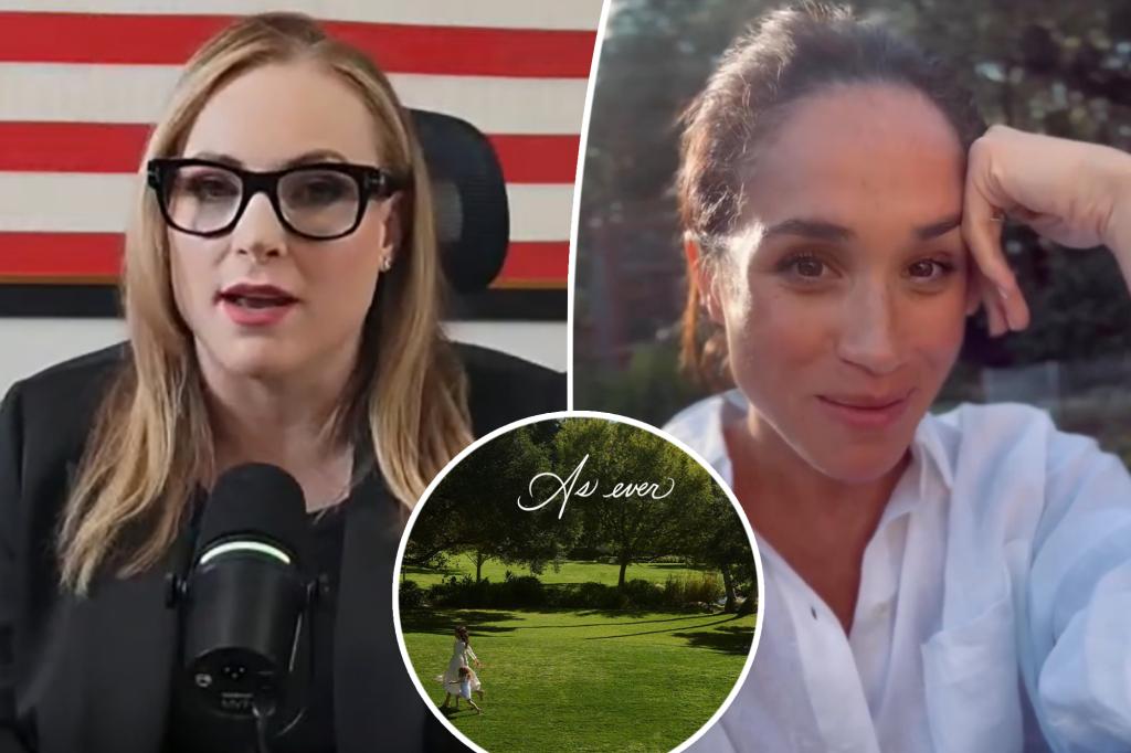 Meghan McCain slams Meghan Markle’s lifestyle rebrand