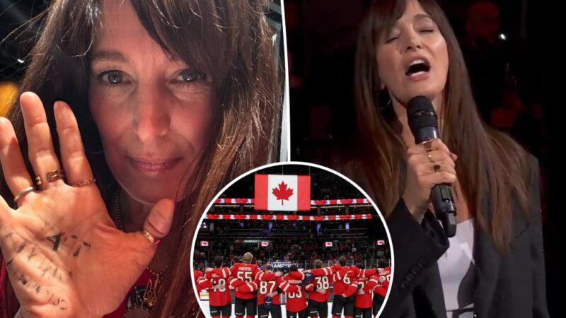 Canadian anthem singer Chantal Kreviazuk breaks silence after she changed ‘O Canada’ lyric during 4 Nations Face-Off final