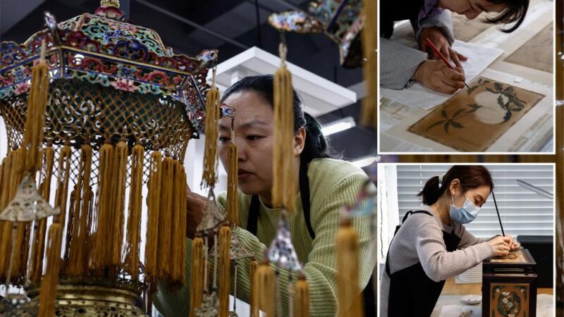 Hidden for centuries, Chinese treasures finally see the light of day