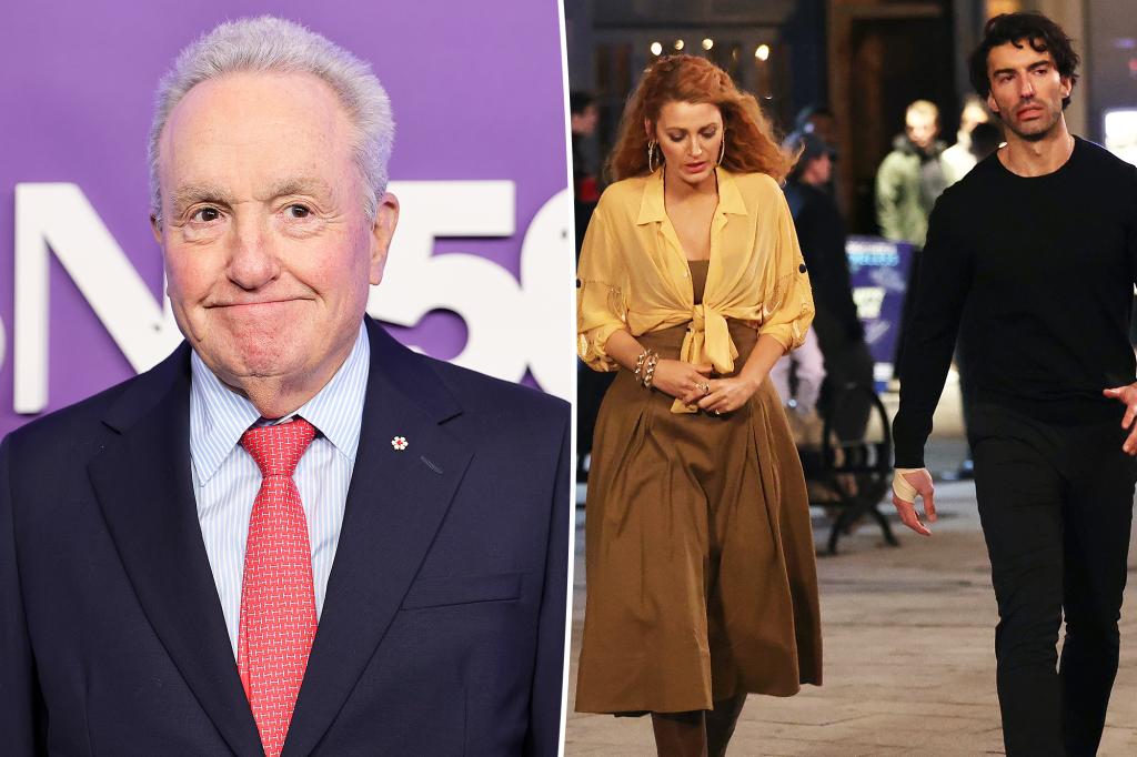 Lorne Michaels couldn’t stop texting about Blake Lively, Justin Baldoni after ‘SNL 50’