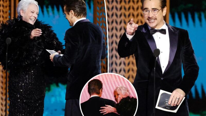 Jamie Lee Curtis says Colin Farrell gave her COVID at SAG Awards 2025