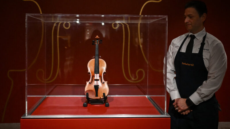 A 311-Year-Old Stradivarius Violin Sells for $11.25 Million at Sotheby’s