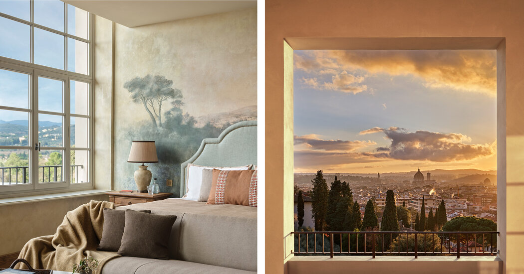 A New Hotel Perched in the Hills of Florence