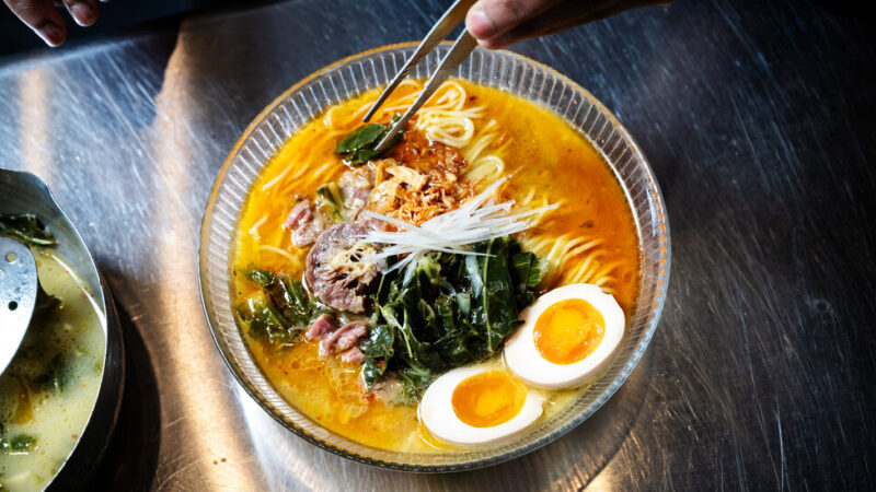 A Ramen That Merges Japan and the South