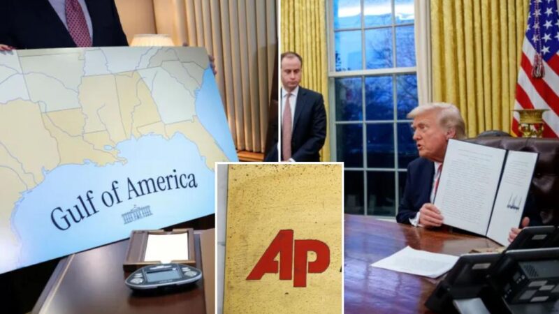 AP reporter barred from WH event for refusing to acknowledge Gulf of America, news agency says