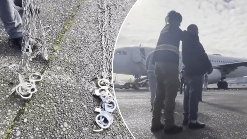 White House posts ‘ASMR’ video of illegal alien deportation flights (Video)