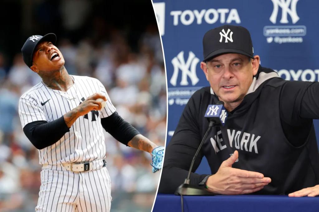 Aaron Boone, Marcus Stroman talk about starter’s Yankees role