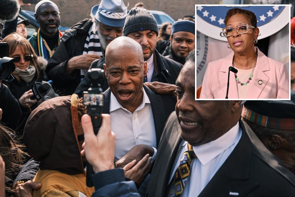 Adrienne Adams calls on NYC Mayor Eric Adams to resign