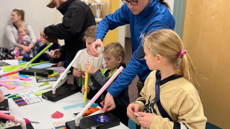 An Afternoon of Family Science and Rocket Exploration in Alaska