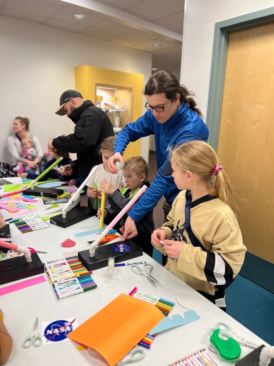 An Afternoon of Family Science and Rocket Exploration in Alaska