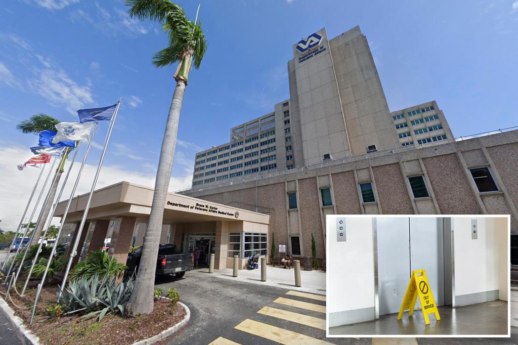 Aging elevators at Florida veterans hospital hurt at least 12 people over the last two years