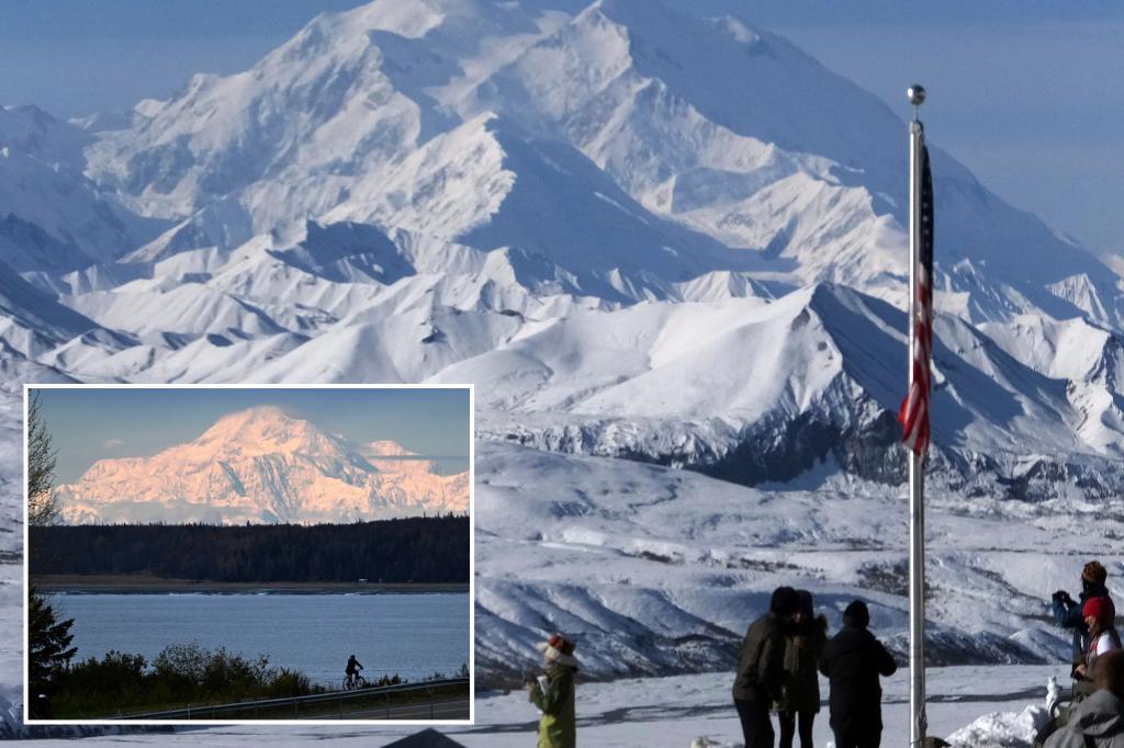 Alaska Legislature asks Trump to retain Denali’s name instead of change it to Mount McKinley