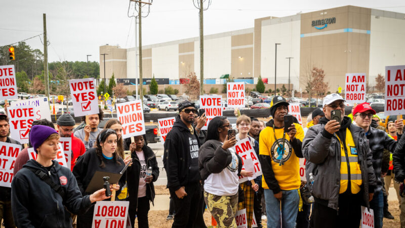 Amazon Union Push Falls Short at North Carolina Warehouse