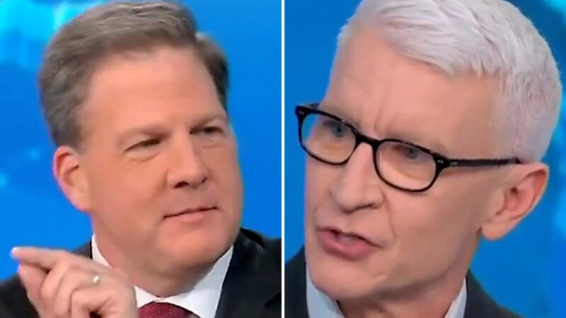 Anderson Cooper snaps at pro-Trump ex-New Hampshire Gov. Chris Sununu