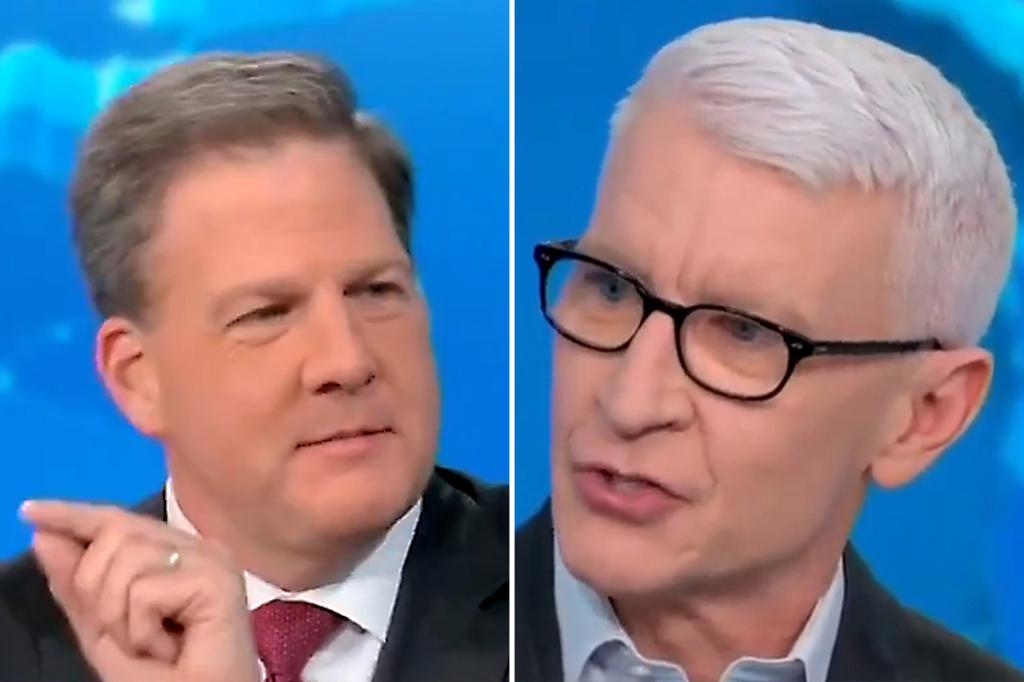 Anderson Cooper snaps at pro-Trump ex-New Hampshire Gov. Chris Sununu