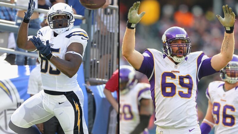 Antonio Gates, Jared Allen lead smallest Hall of Fame class since ’05; Eli Manning misses cut