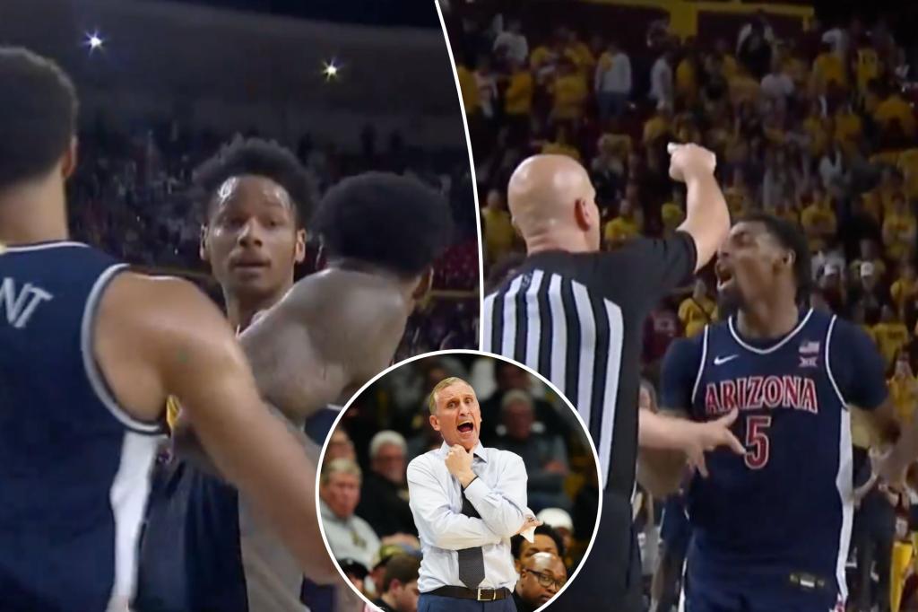 Arizona-Arizona State game ends with head-butt, ejections