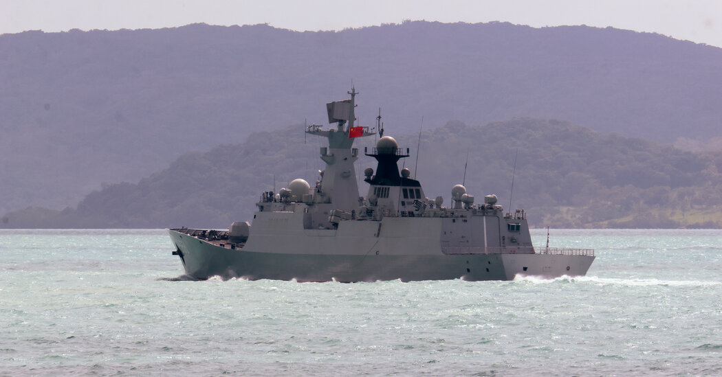 Australia, New Zealand Alarmed by Chinese Warships in Tasman Sea