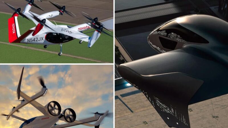 BMW, Toyota and Boeing among eight companies racing to put first ‘flying car’ on the market