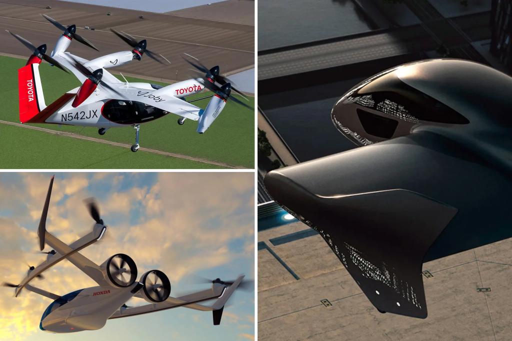 BMW, Toyota and Boeing among eight companies racing to put first ‘flying car’ on the market