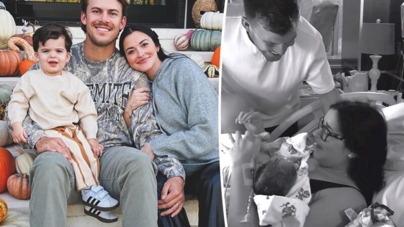 ‘Bachelor’ alum Tia Booth welcomes second baby with Taylor Mock