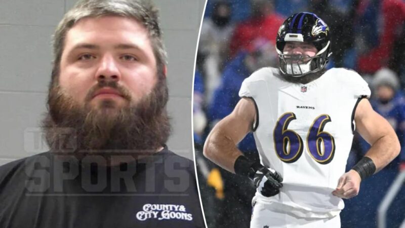 Baltimore Ravens lineman Ben Cleveland arrested for DUI