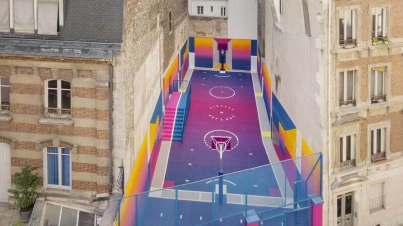 Basketball’s social media sensation: Pigalle Duperré is a work of art in Paris