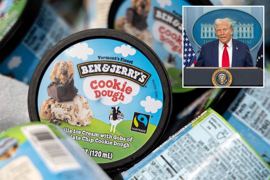 Ben & Jerry’s says parent Unilever banning Trump criticisms