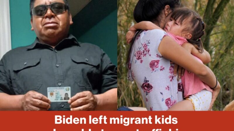 Biden left migrant kids vulnerable to sex trafficking | Reporter Replay (Video)