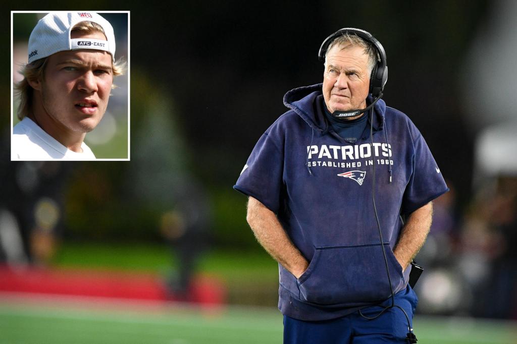 Bill Belichick to add son Brian on UNC coaching staff