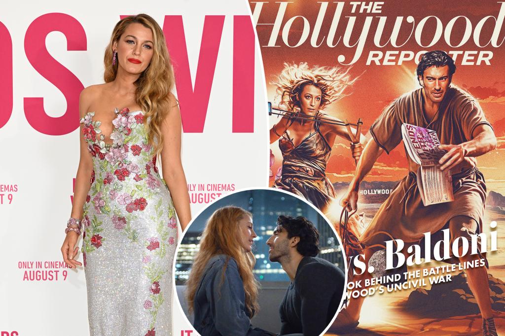 Blake Lively blasts ‘sexist’ The Hollywood Reporter cover lampooning her Justin Baldoni lawsuit: ‘Should be ashamed’