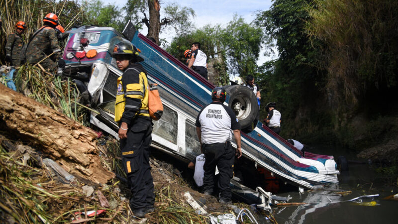 Bus Plunges off Bridge in Guatemala City, Killing at Least 53