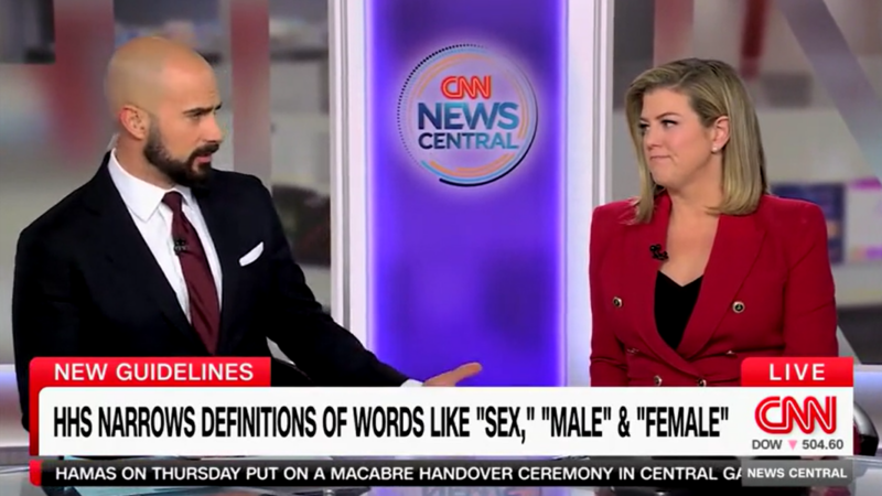 CNN hosts say unnamed scientists, critics oppose ‘new definitions’ of male, female