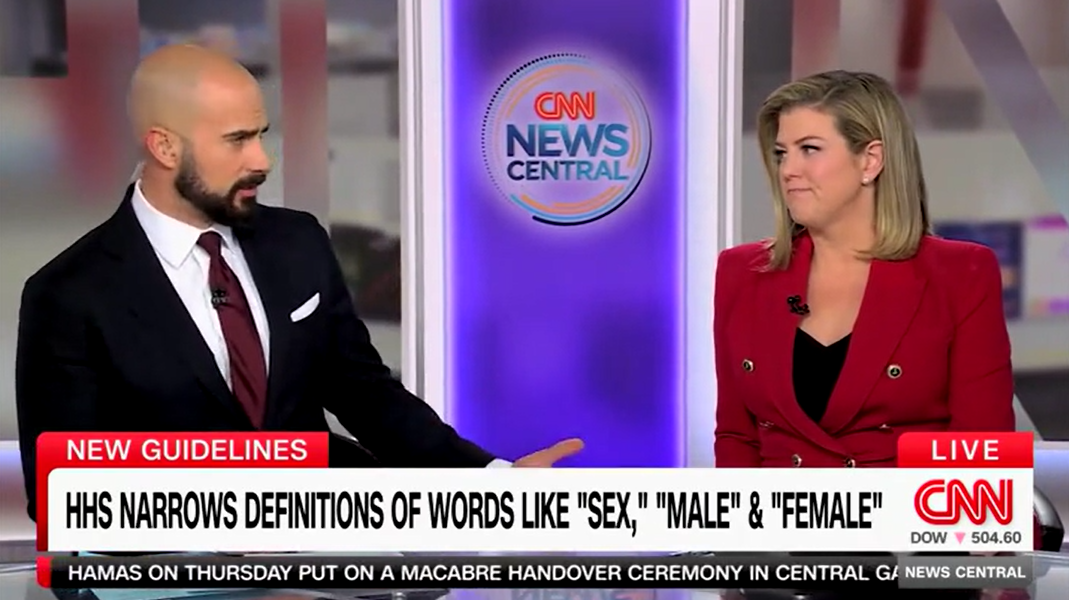 CNN hosts say unnamed scientists, critics oppose ‘new definitions’ of male, female