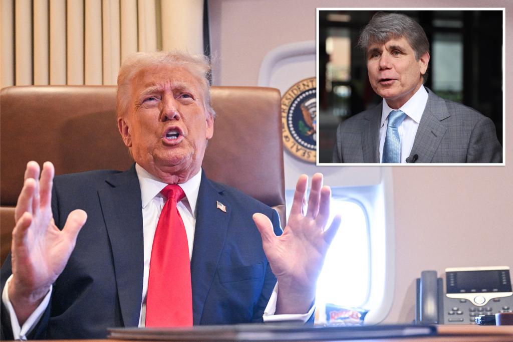 Donald Trump set to pardon disgraced ex-Illinois Gov. Rod Blagojevich: source