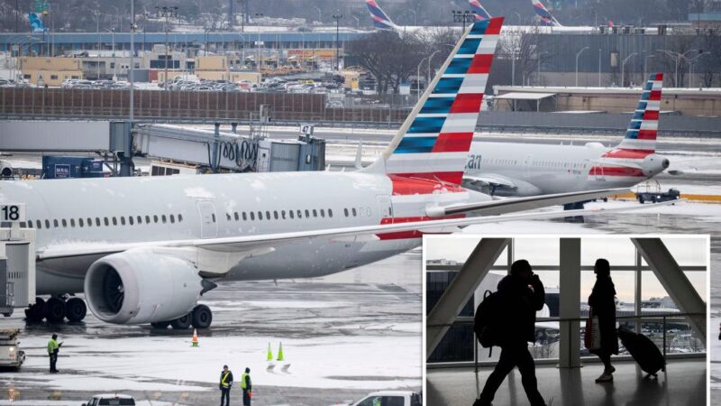 Nearly all JFK flights delayed over 2 hours in winter storm